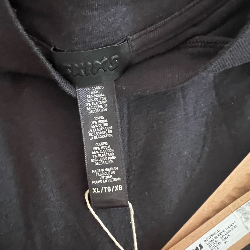 Skims boyfriend Long Sleeve Top - Picture 3 of 3